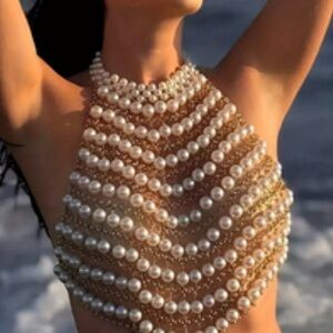 Halter top Sexy see thru NWT